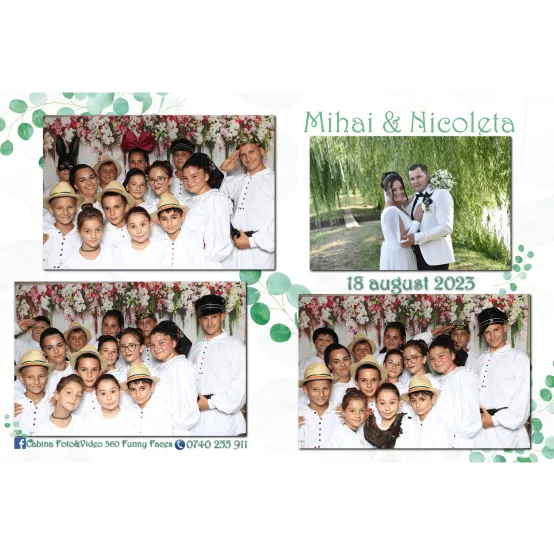 Cabina Foto&Video 360 Funny Faces